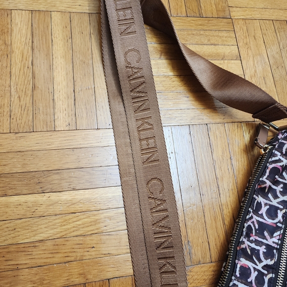 Calvin Klein Brown and Pink Women's Bag - Picture 4 of 6